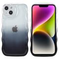 Carcasa de TPU Wavy Edge Gradient para iPhone 14 Plus