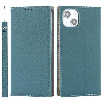 Funda de Cuero para iPhone 14 con RFID - Estilo Cartera