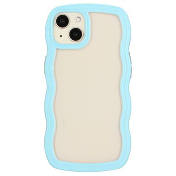Wavy Edge iPhone 14 Hybrid Case - Azul