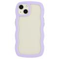 Wavy Edge iPhone 14 Hybrid Case - Púrpura