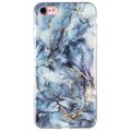 Funda de TPU Marble Pattern Modelo IMD para iPhone 7/8/SE (2020)/SE (2022)