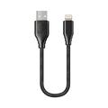 Forever Core Cable USB-A a Lightning - 0,2 m - Negro