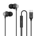 Forever EP-02 Auriculares con cable USB-C - Negro