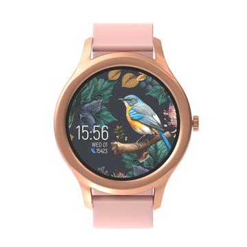 Forever ForeVive 3 SB-340 Smartwatch estanco - Correa de silicona y malla magnética - Oro rosa