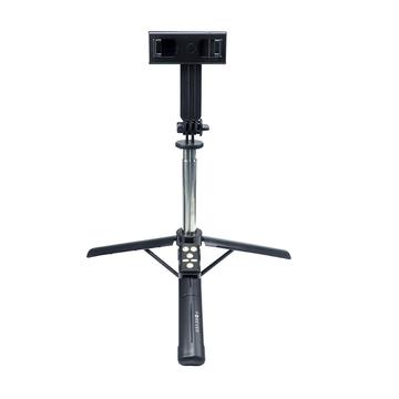 Forever SST-100 Palo selfie y trípode con mando Bluetooth - Negro