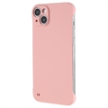 Carcasa de Plástico Sin Marco para iPhone 14 - Rosa