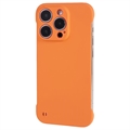 Carcasa de Plástico Sin Marco para iPhone 14 Pro Max - Naranja