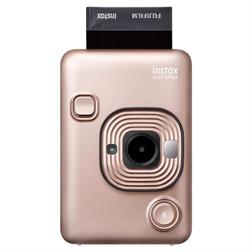 Cámara Instantánea Fujifilm Instax Mini LiPlay - Rubor Dorado