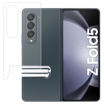 Protector Trasero de TPU Cobertura Total para Samsung Galaxy Z Fold5 - Transparente