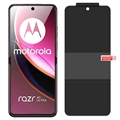 Protector de Pantalla de TPU de Cubierta Completa para Motorola Razr 40 Ultra - Privacidad