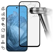 Protector de Pantalla de Cristal Templado para Google Pixel 9/9 Pro - Borde Negro