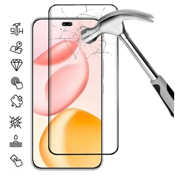 Honor 400 Pro Full Cover Protector de pantalla de vidrio templado - 9H - Borde negro