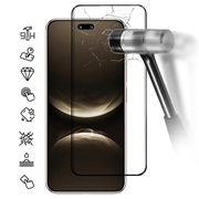 Huawei Nova 14 Ultra Full Cover Protector de pantalla de vidrio templado - 9H - Borde negro