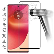 Protector de Pantalla de Cristal Templado para Motorola Edge 50 Fusion - Borde Negro