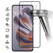 Protector de Pantalla de Cristal Templado de Cobertura Completa para Motorola Edge 50 Neo - Borde Negro