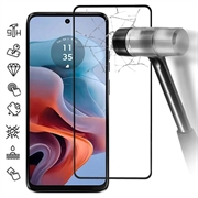 Protector de Pantalla de Cristal Templado - 9H para Motorola Moto G34 - Borde Negro