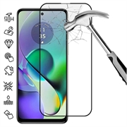 Protector de Pantalla de Cristal Templado - 9H para Motorola Moto G54 - Borde Negro