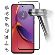 Protector de Pantalla de Cristal Templado para Motorola Moto G84 - Borde Negro