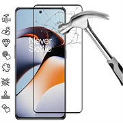 Protector de Pantalla de Cristal Templado para OnePlus 12R/Ace 3 - Borde Negro