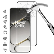 OnePlus Ace 6 Full Cover Protector de pantalla de vidrio templado - 9H - Borde negro