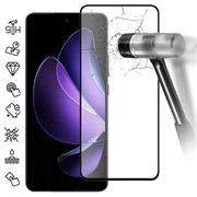Protector de Pantalla de Cristal Templado para Oppo Reno13 F - Borde Negro