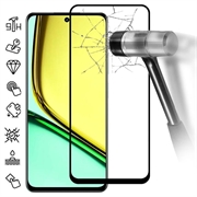 Protector de Pantalla de Cristal Templado para Realme C67 - Borde Negro