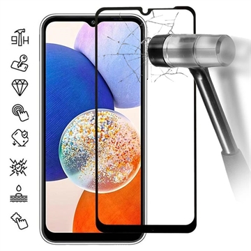 Protector de Pantalla de Cristal Templado - 9H para Samsung Galaxy A15 - Borde Negro