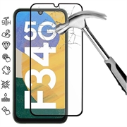 Protector de Pantalla de Cristal Templado para Samsung Galaxy F34 - Borde Negro
