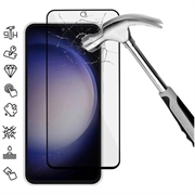 Protector de Pantalla de Cristal Templado - 9H para Samsung Galaxy S23 FE - Borde Negro