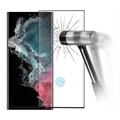 Protector de Pantalla de Cristal Templado para Samsung Galaxy S23 Ultra 5G - Negro