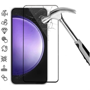 Protector de Pantalla de Cristal Templado para Samsung Galaxy S24 FE - Borde Negro