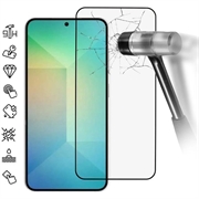 Protector de Pantalla de Cristal Templado de Cobertura Completa para Samsung Galaxy S25+ - Borde Negro