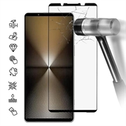 Protector de Pantalla de Cristal Templado para Sony Xperia 1 VI - Borde Negro