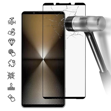 Protector de Pantalla de Cristal Templado para Sony Xperia 1 VI - Borde Negro