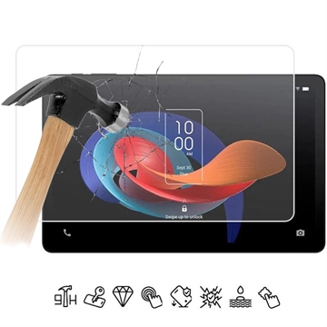Protector de Pantalla de Vidrio Templado Full Cover para TCL Tab 10 Gen2 - Transparente