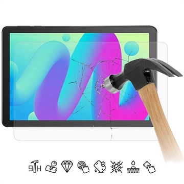 Protector de Pantalla de Vidrio Templado Full Cover para TCL Tab 10L - Transparente