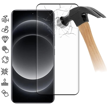 Protector de Pantalla de Cristal Templado - 9H para Xiaomi 14 Ultra - Borde Negro