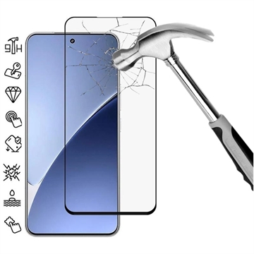 Protector de Pantalla de Cristal Templado para Xiaomi 15 Pro - Borde Negro