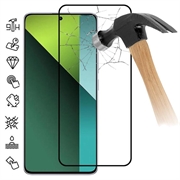 Protector de Pantalla de Cristal Templado para Xiaomi Redmi Note 13 Pro+ - Borde Negro