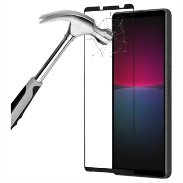 Protector Completo de Pantalla de Cristal Templado - 9H para Sony Xperia 10 V