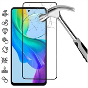Protector de Pantalla de Cristal Templado para vivo Y78t - Borde Negro