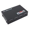 Divisor HDMI 1x4 Full HD - Audio y Video - Negro