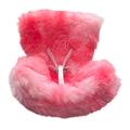 Asiento de seguridad de peluche para el coche para la muñeca Labubu 15-17cm
