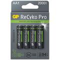 GP ReCyko Pro PhotoFlash Pilas AA recargables 2000mAh - 4 uds.