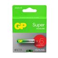 GP Super G-Tech LR03/AAA Pilas alcalinas