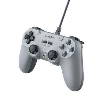 GameSir T3 Lite Mando de juegos con cable para PC/Steam/Switch/Android/iOS - Gris