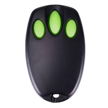Mando a distancia para puertas de garaje - 3 botones, 100 m de alcance, compatible con motores MR y MT - Verde