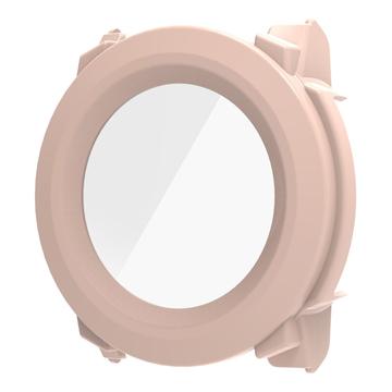 Carcasa de Plástico con Protector de Pantalla para Garmin Instinct 3 - 50mm - Rosa