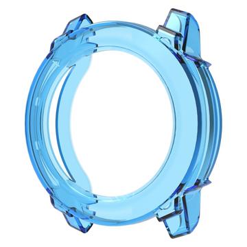 Carcasa Ultradelgada de TPU para Garmin Instinct 3 - 45mm - Azul Transparente