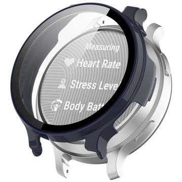 Carcasa de Plástico con Protector de Pantalla para Garmin Lily 2 - Azul Oscuro